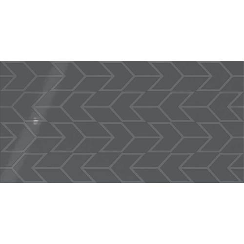 Showscape Deep Gray Chevron 12X24 SH12 1
