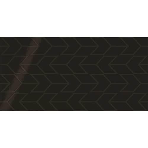 Showscape Black Chevron 12X24 SH14 2