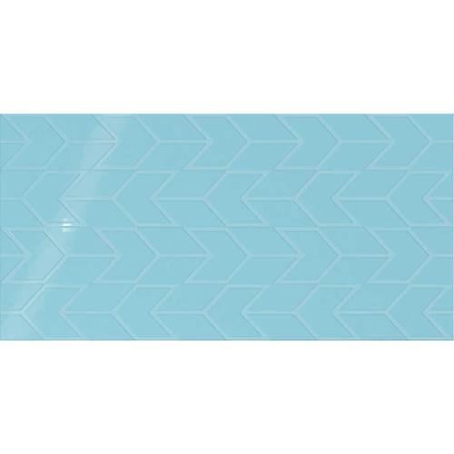 Showscape Crisp Blue Chevron 12X24 SH16 2