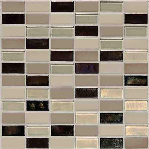 Coastal Keystones by Dal-Tile - Sunset Cove 2 X 1 Straight-Joint Mosaic