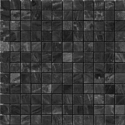 Mansion by Galleria Stone & Tile - Black Mirror - 1X1 Mosaic
