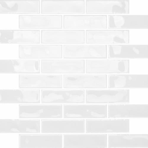 Allure by Galleria Stone & Tile - Glossy White - Mosaic