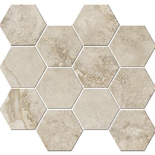 Beige Hexagon Tile Bethlehem, Greige Hexagon Floor Tile