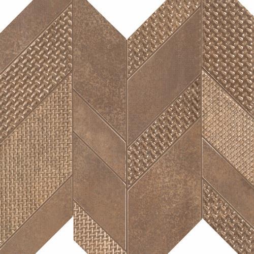 Metallurgy by Galleria Stone & Tile - Corten - Chevron