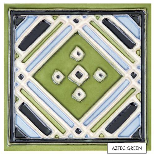 Deco Tile by Solistone - Aztec Green