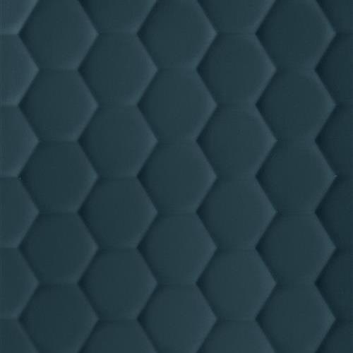 4D Max Deep Blue - Hexagon