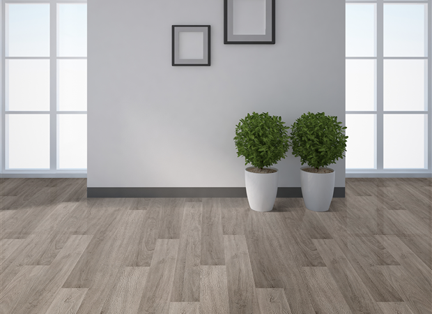 Sinclair Collection in Silver Spur Oak - Vinyl by Home Legend