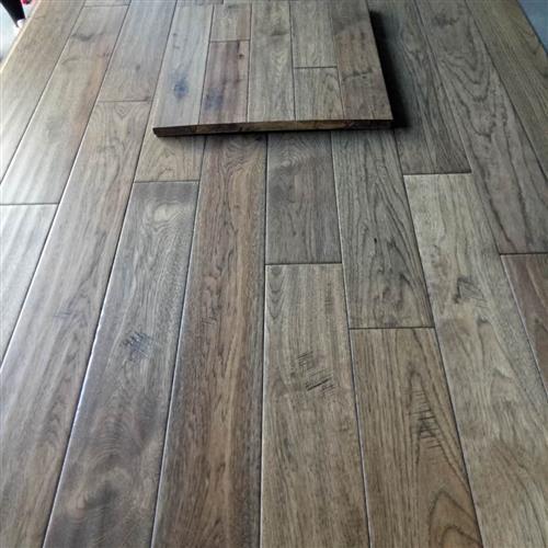 Express Flooring Elemental Heritage, Hickory Heritage Grey Solid Hardwood Flooring