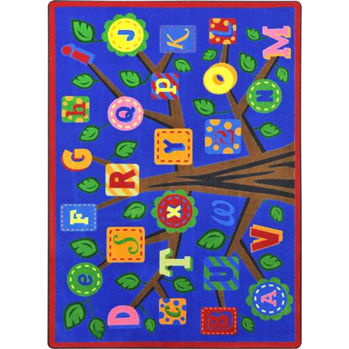 Kid Essentials - Alphabet Leaves-65 by Joy Carpets