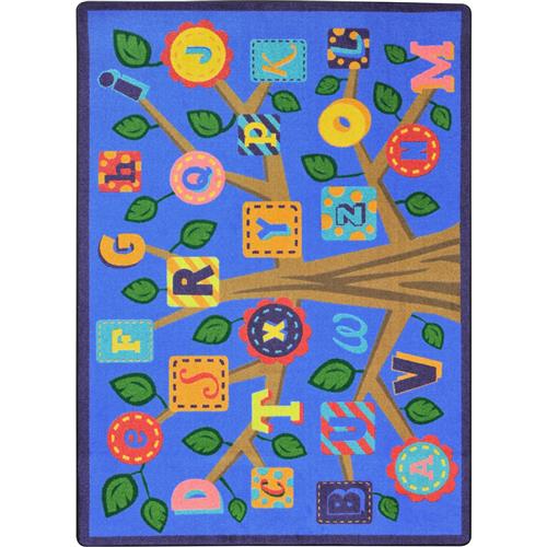 Kid Essentials - Alphabet Leaves-67 by Joy Carpets