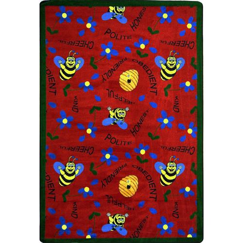 Kid Essentials - Bee Attitudes-204 by Joy Carpets - 