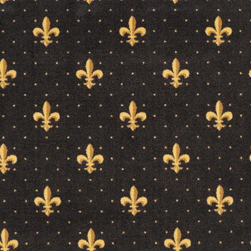 Fleur de Lis - 26 by Joy Carpets - Brown