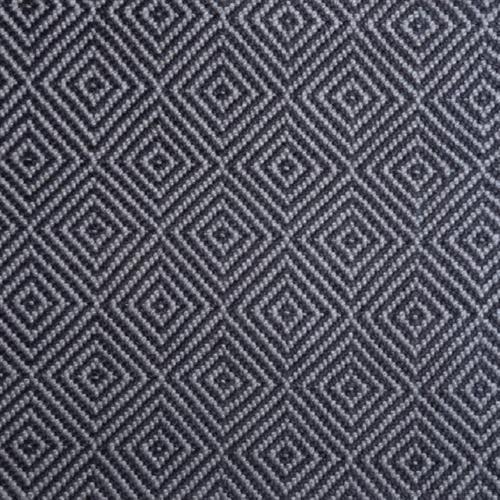 Nexus Quadrangle in Denim - Carpet by Stanton