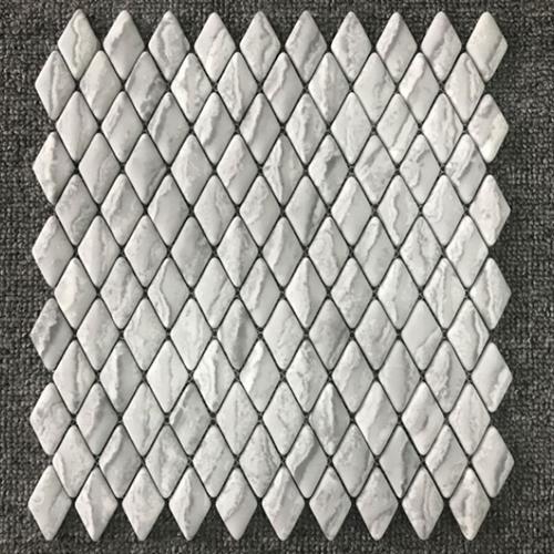 Tundra Grey (1"x1.8" Diamond Mosaic Matte)