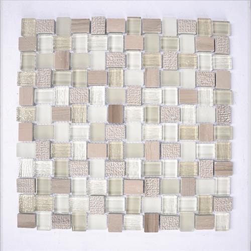 Grey (11.8"x11.8" Marble Mosaic)