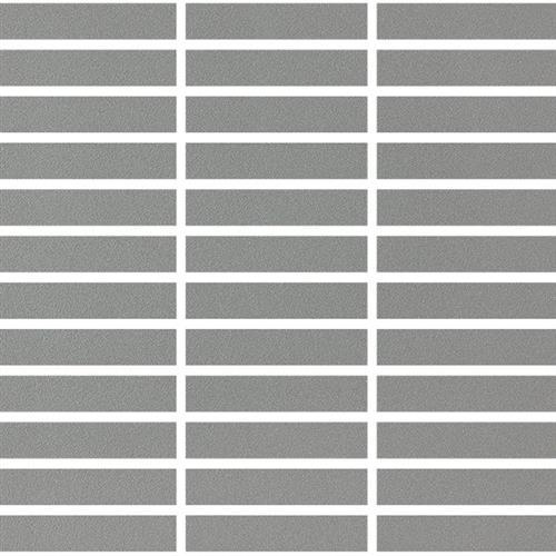 Dark Grey 1” X 3” Mosaic Matte/Mat