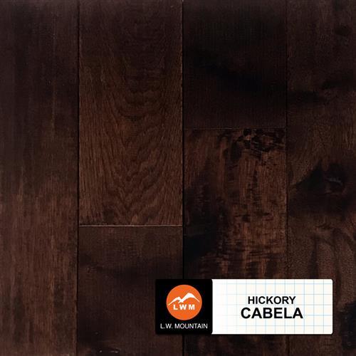 Hand Scraped Hickory - Solid Cabela