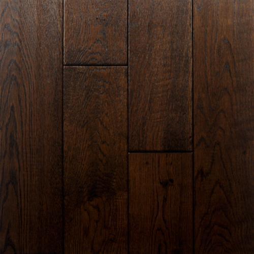 Hand Scraped Oak - Solid by L.W. Mountain - Ebony