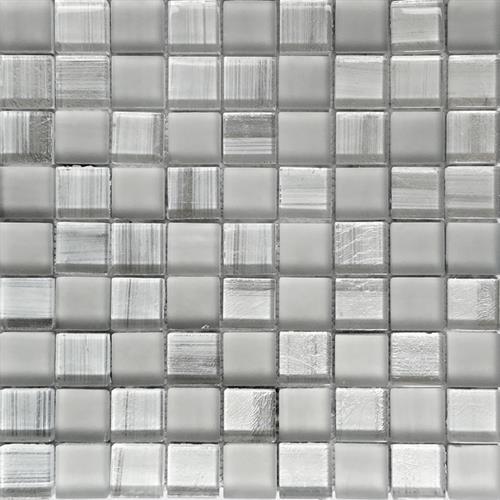 Netherlands by Mir Mosaic - Mondrian Silver