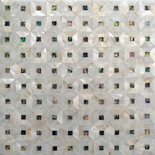Jewels of The Sea by Mir Mosaic - Abalone Squares