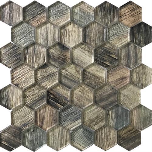 Sierra by Mir Mosaic - Ponderosa Hex