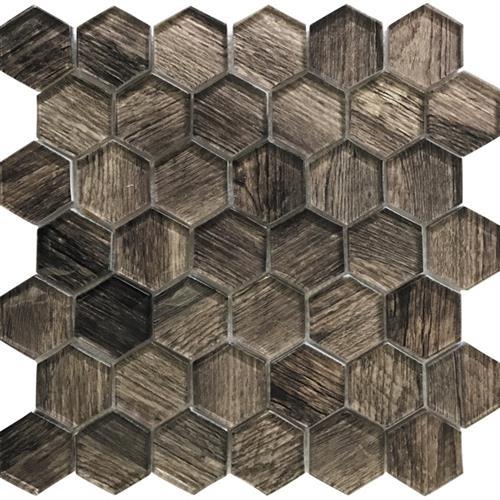 Sierra by Mir Mosaic - Sequoia Hex