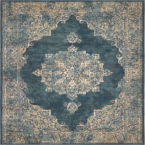 Alexandria - Distressed Lace Kirman Blue by Palmetto Living - 