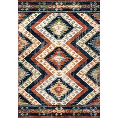 Alexandria - Kilim Diamonds Faded Red by Palmetto Living