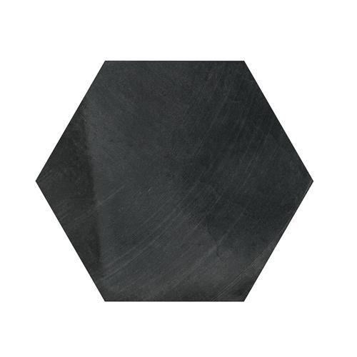 Disk by Lungarno Ceramics - Anthracite - Hexagon
