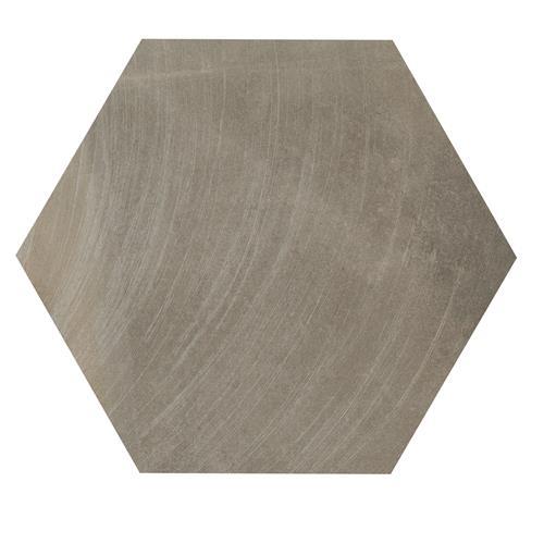 Disk by Lungarno Ceramics - Beige - Hexagon