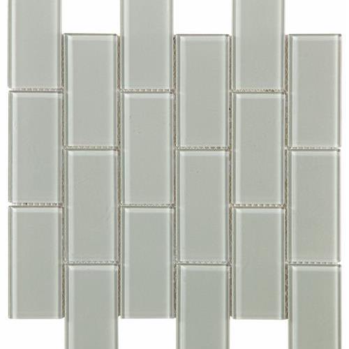 Lungarno Ceramics Urban Textures Contempo Smoke 2''x4'' Glass Tile