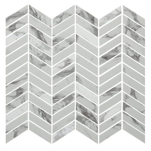 Simple Stone Bianco Chevron