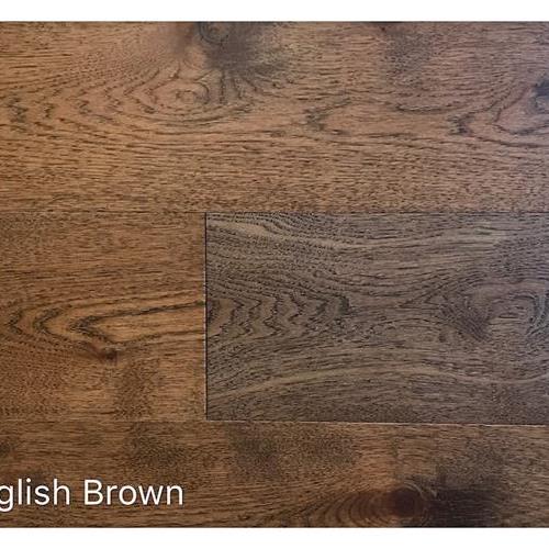 Wire Brushed Collection by Elgin Floors - English Brown