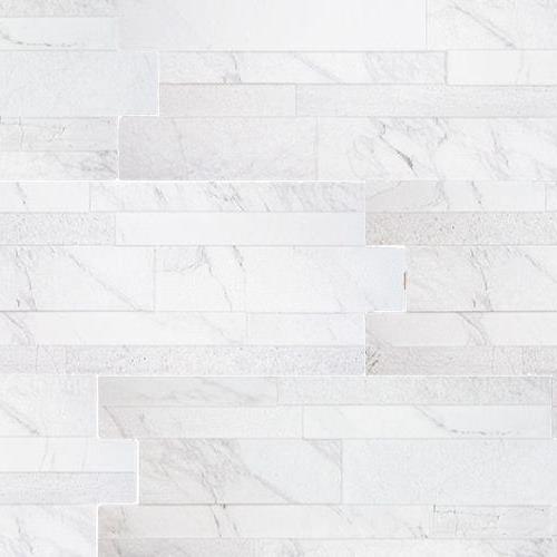 Classics - Stacked Marble by Surface Art Inc. - Bianco
