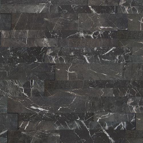 Classics - Stacked Marble by Surface Art Inc. - Nero