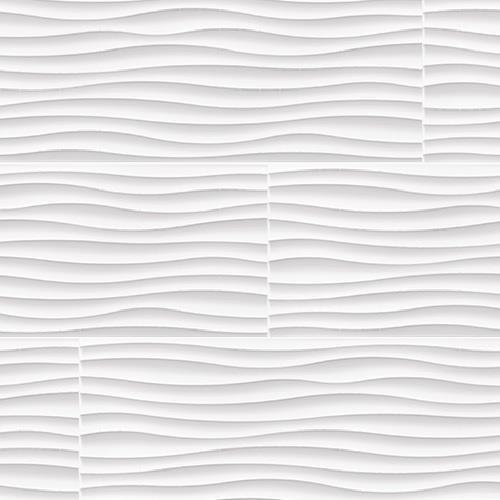 Reale - Velocity by Surface Art Inc. - Bianco - Wave