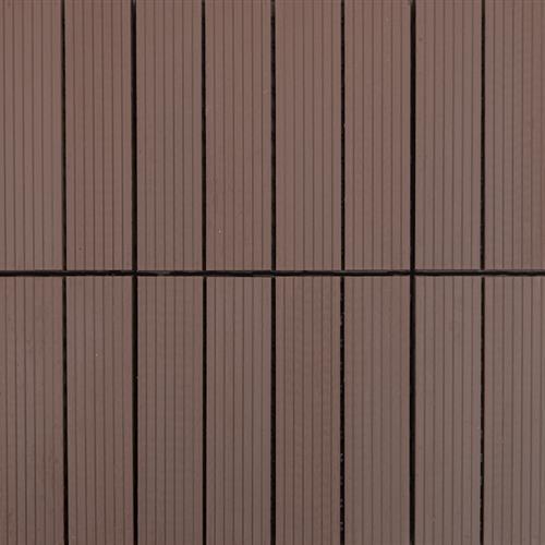 Wpc Deck Tile by Polydeck - Walnut