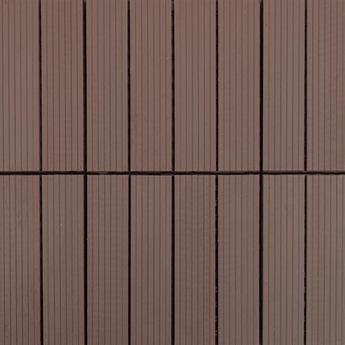 WPC Deck Tile Walnut