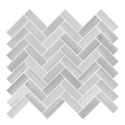Grey Herringbone - 1 X 3 Mosaic