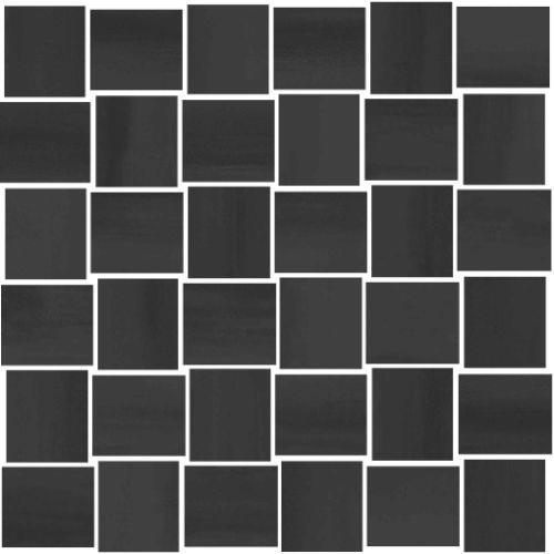 Anthracite Basketweave - 2 X 2 Mosaic