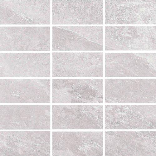 Delta by Ceratec Surfaces - Light Grey - 2 X 4 Mosaic