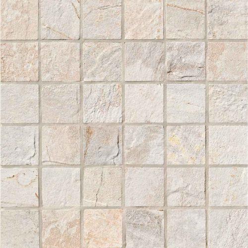 Slaty by Ceratec Surfaces - Almond - 2 X 2 Mosaic